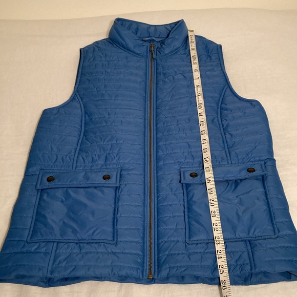 Vineyard vines puffer packable vest blue M - Picture 9 of 16